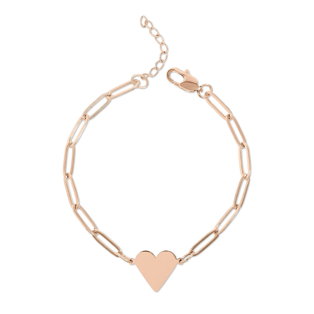 Subtle Heart Bracelet