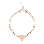 Subtle Heart Bracelet