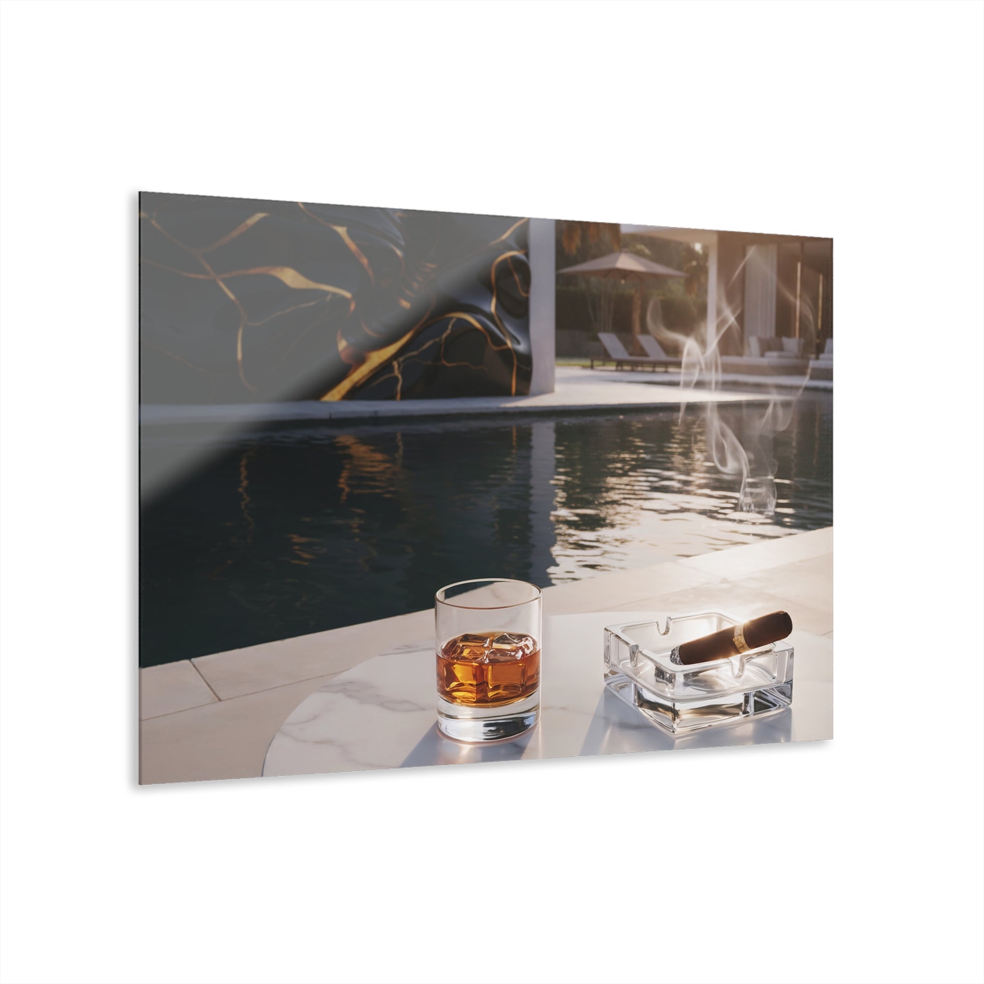Poolside Acylic Print