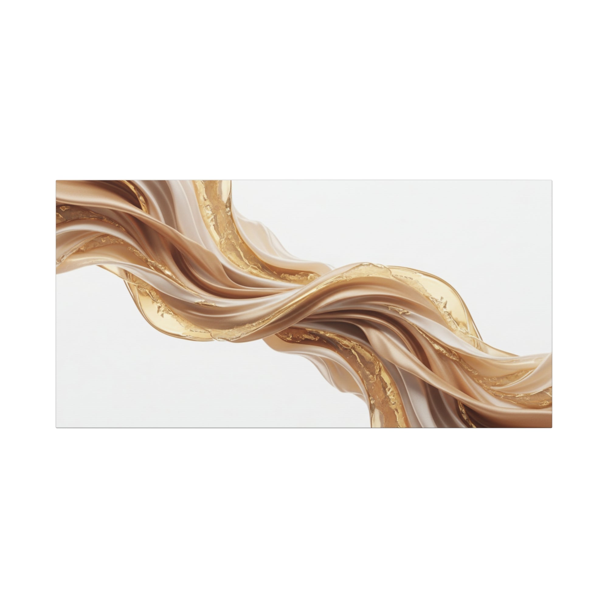 Bstract Gold Wave