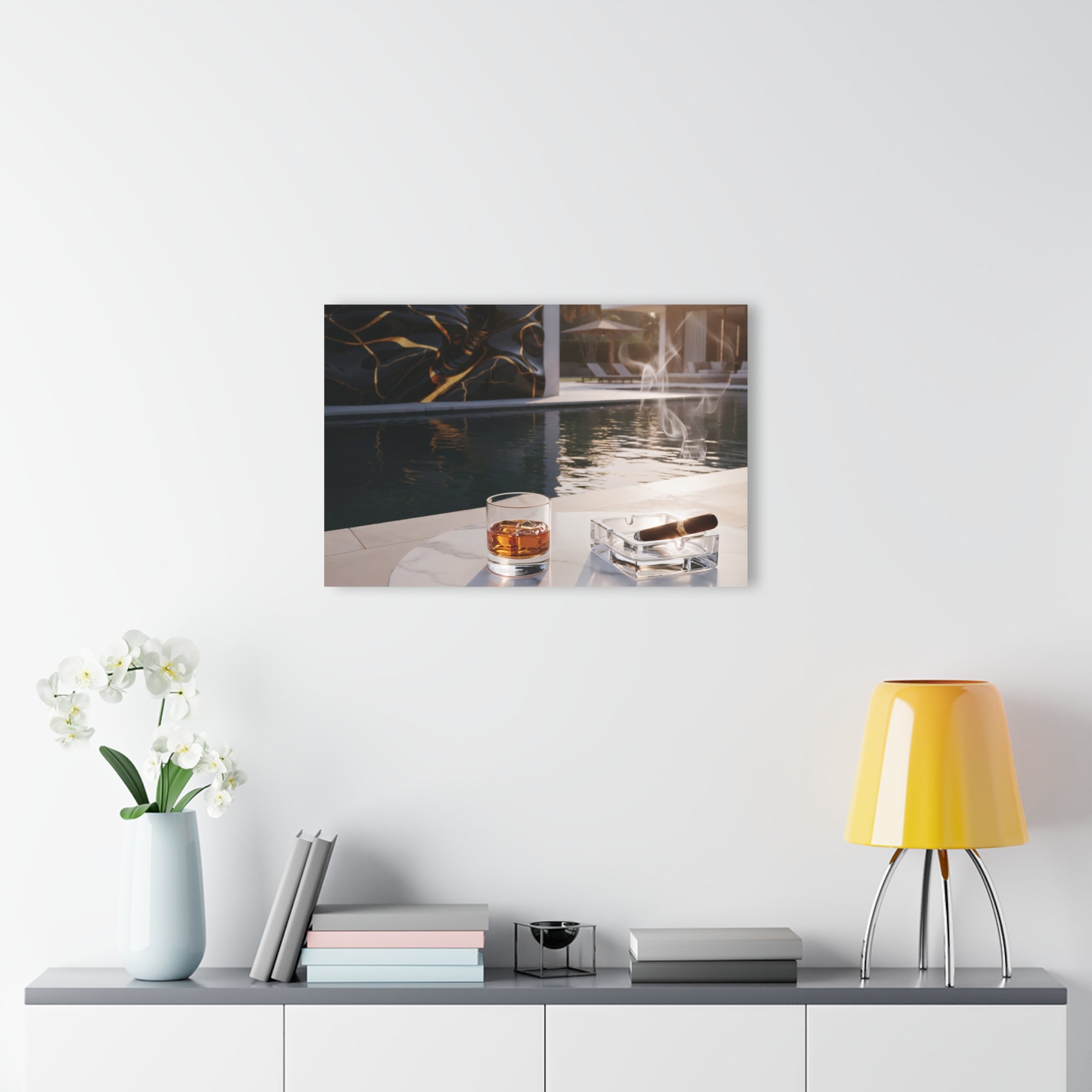 Poolside Acylic Print