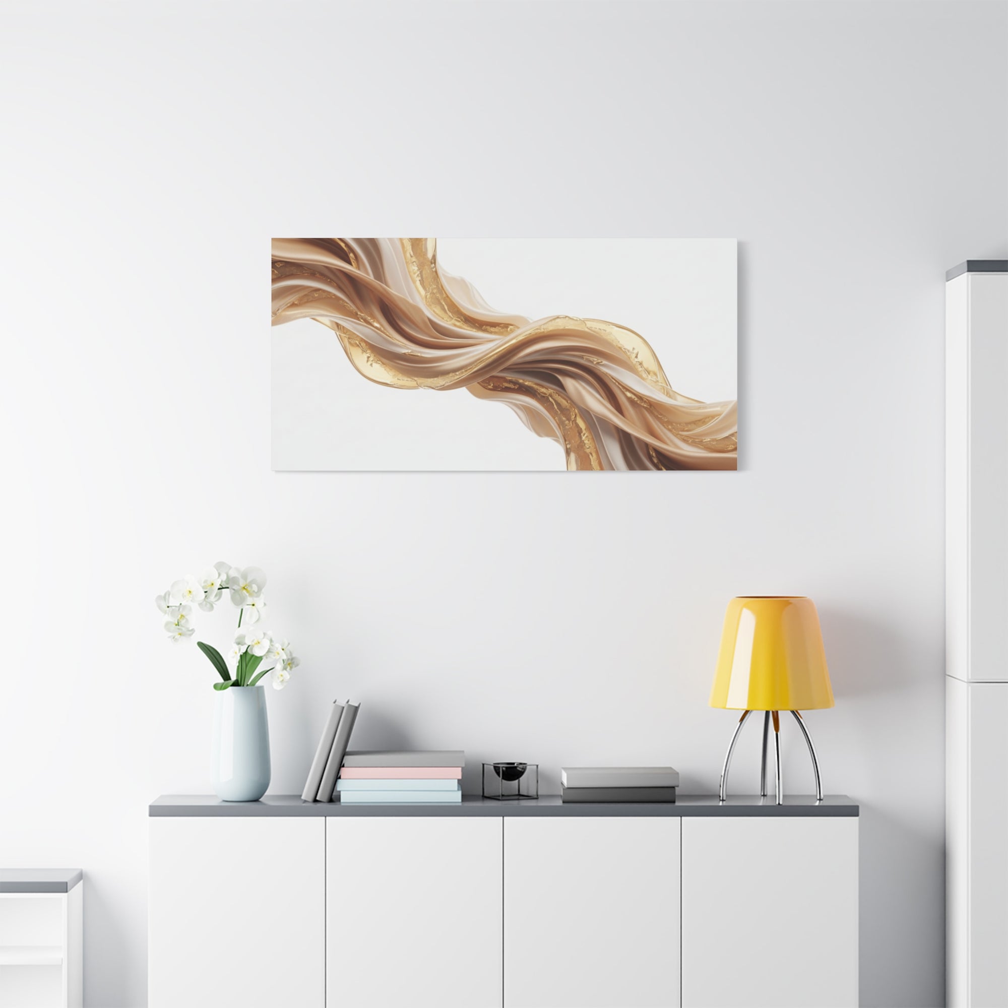 Bstract Gold Wave