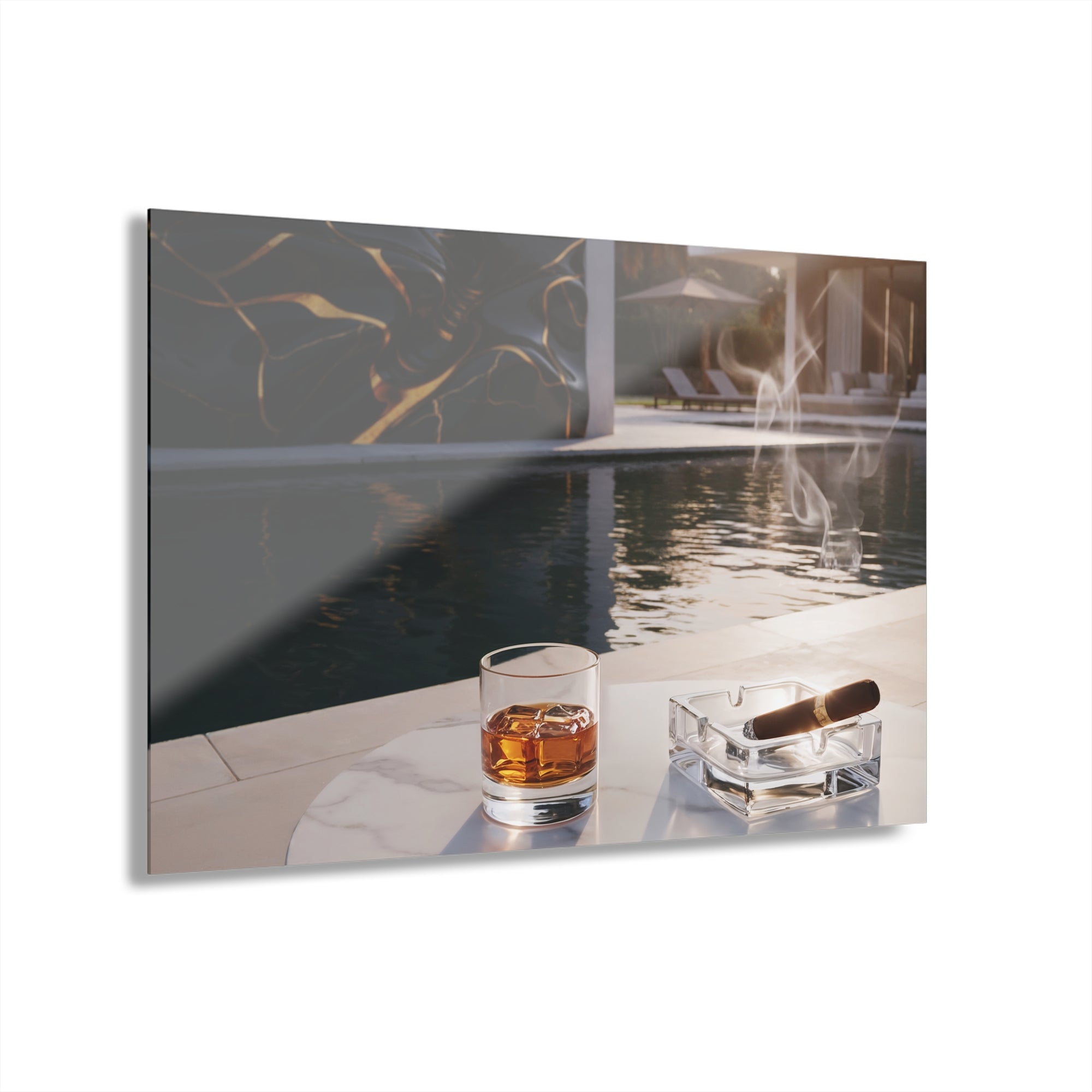 Poolside Acylic Print