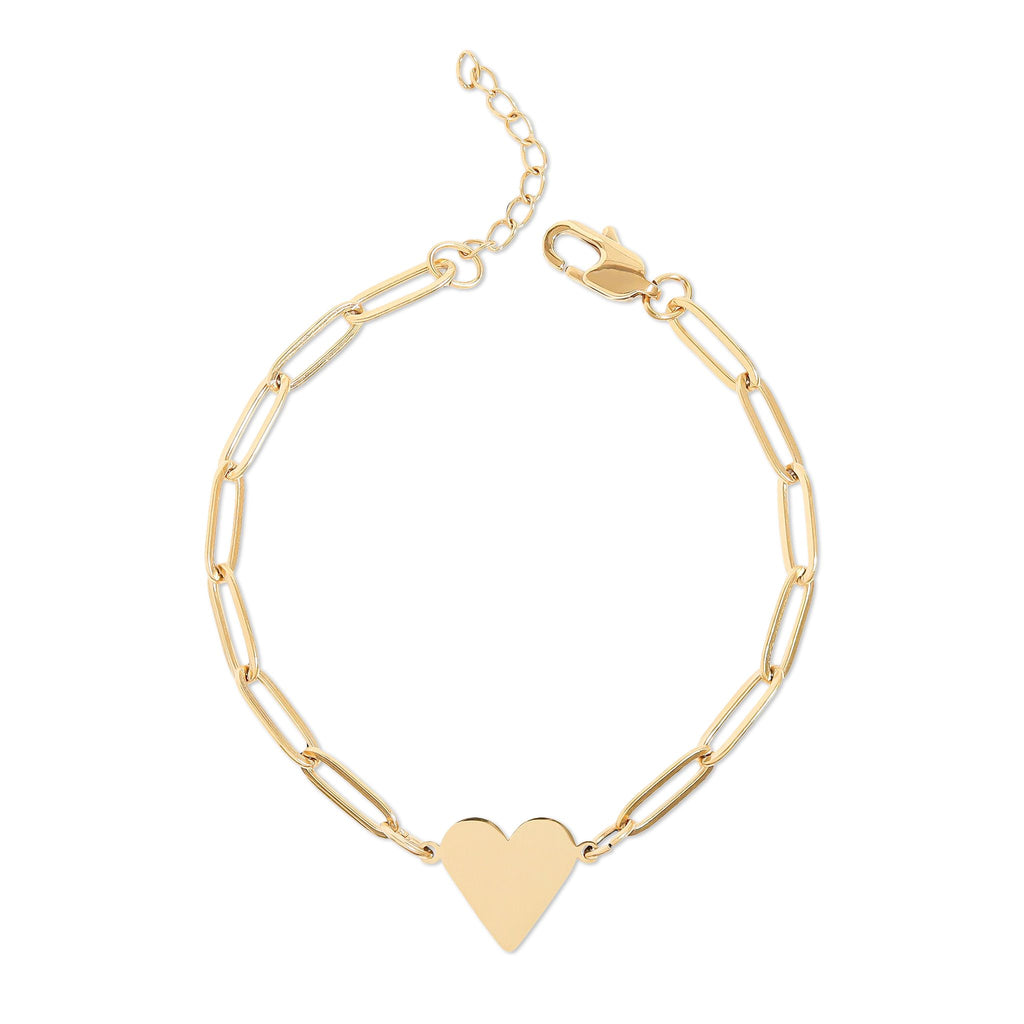 Subtle Heart Bracelet