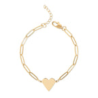 Subtle Heart Bracelet