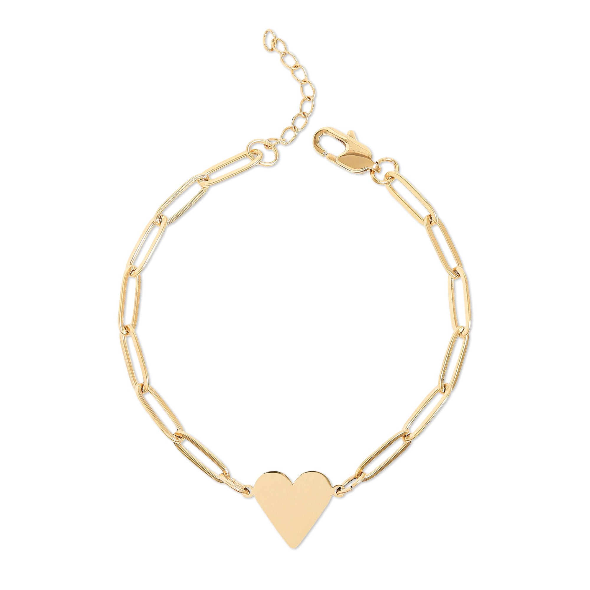Subtle Heart Bracelet