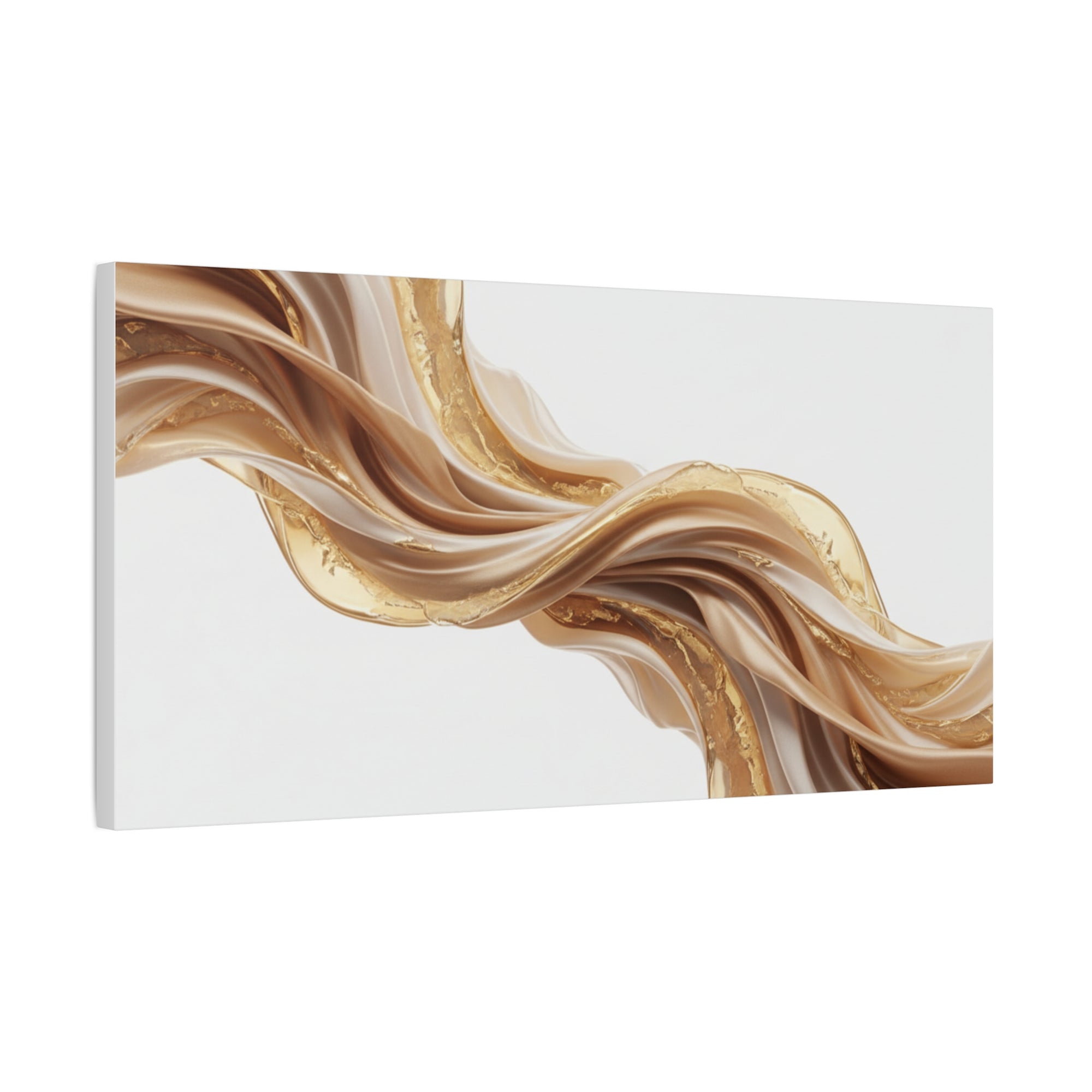 Bstract Gold Wave