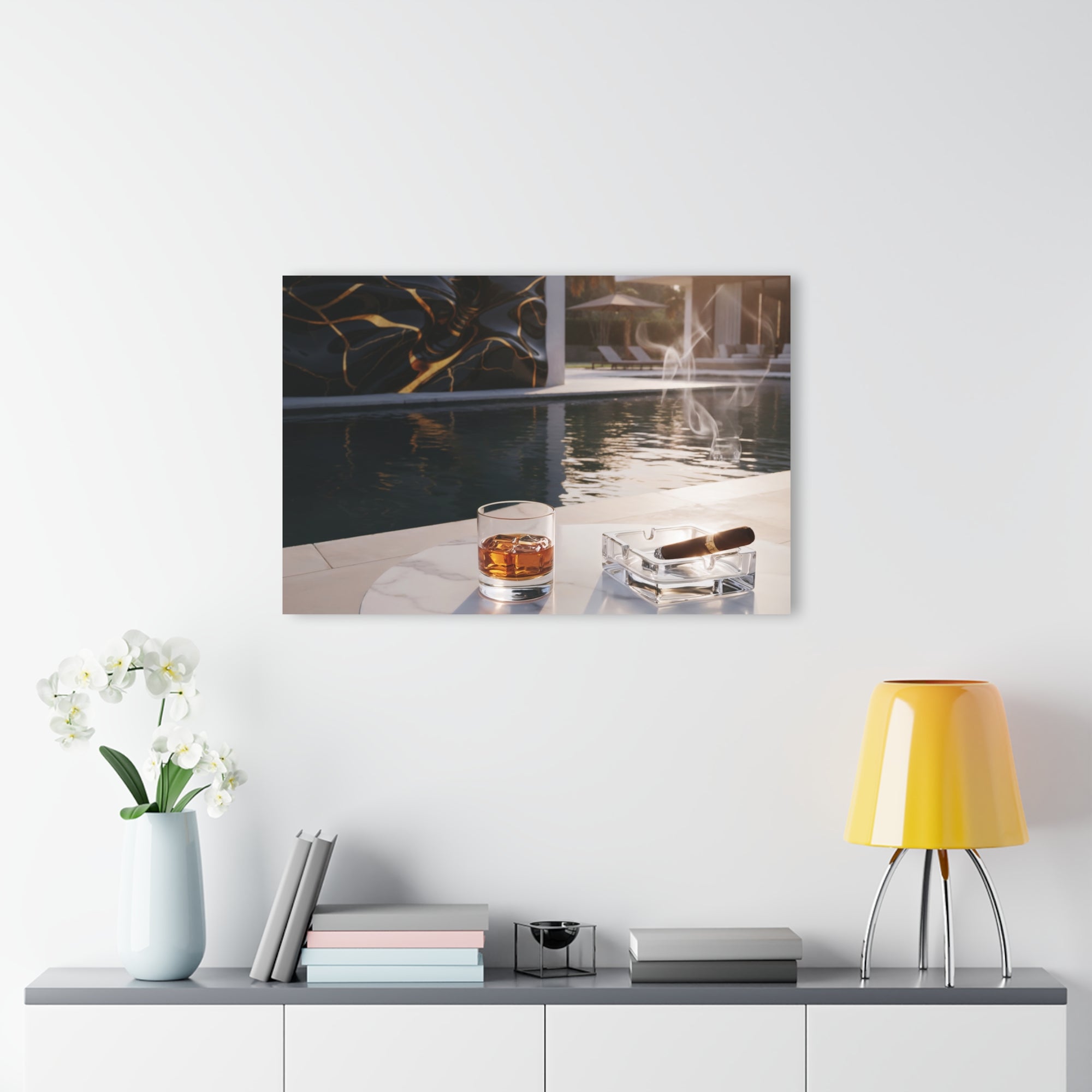 Poolside Acylic Print