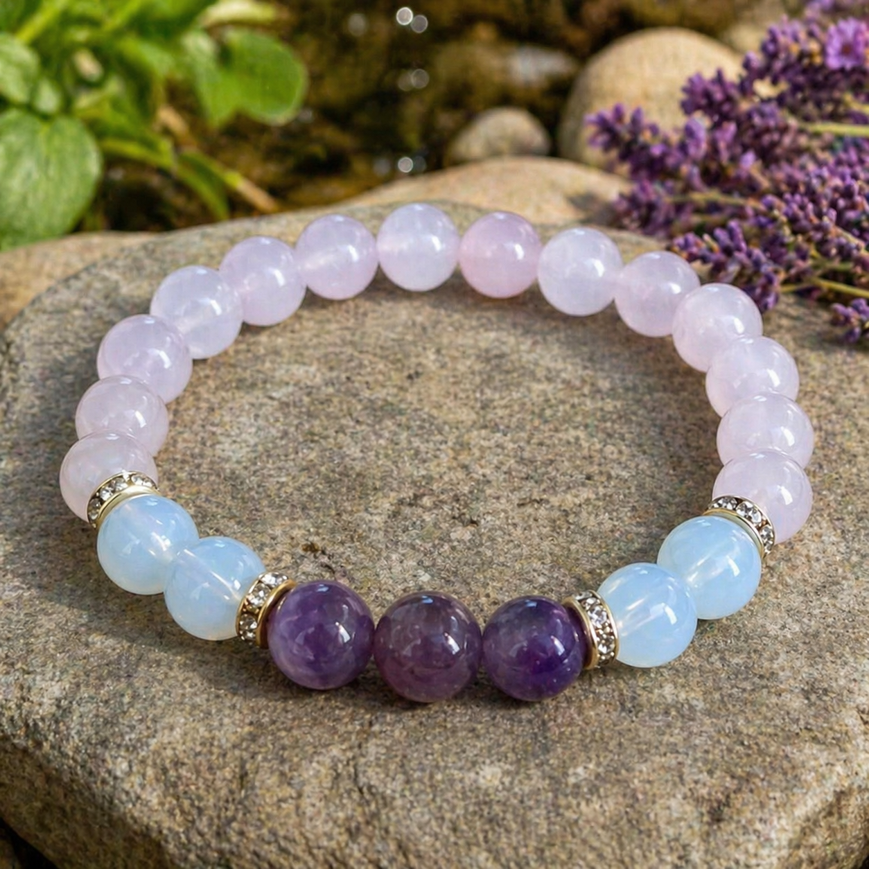 Pink Opal Bracelet