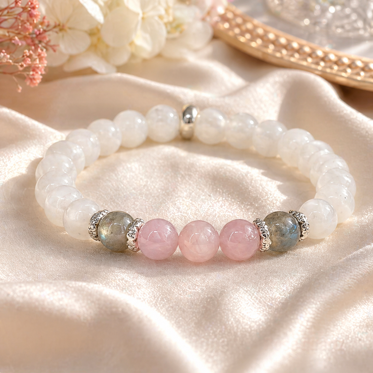 White Rose Bracelet