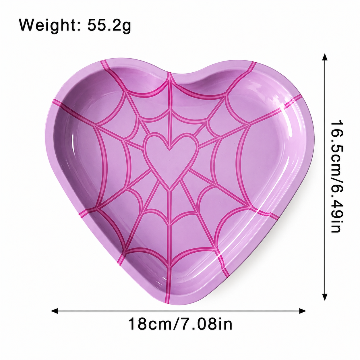 Heart Web Shaped Tray