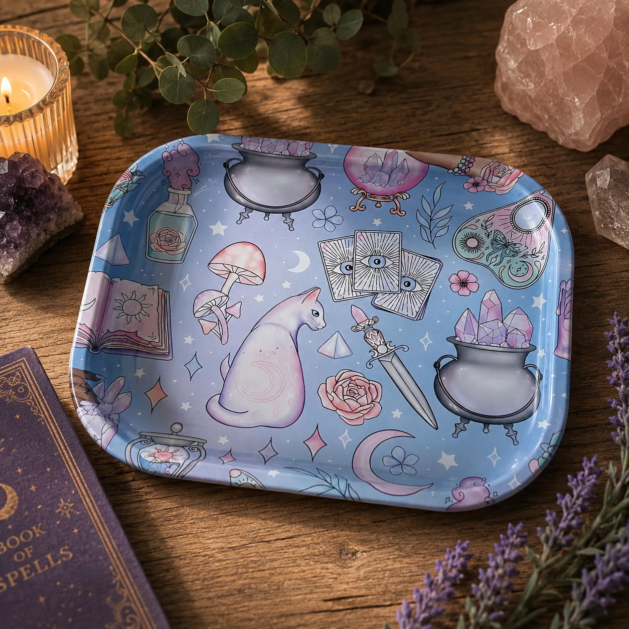 Blue Mystical Tray