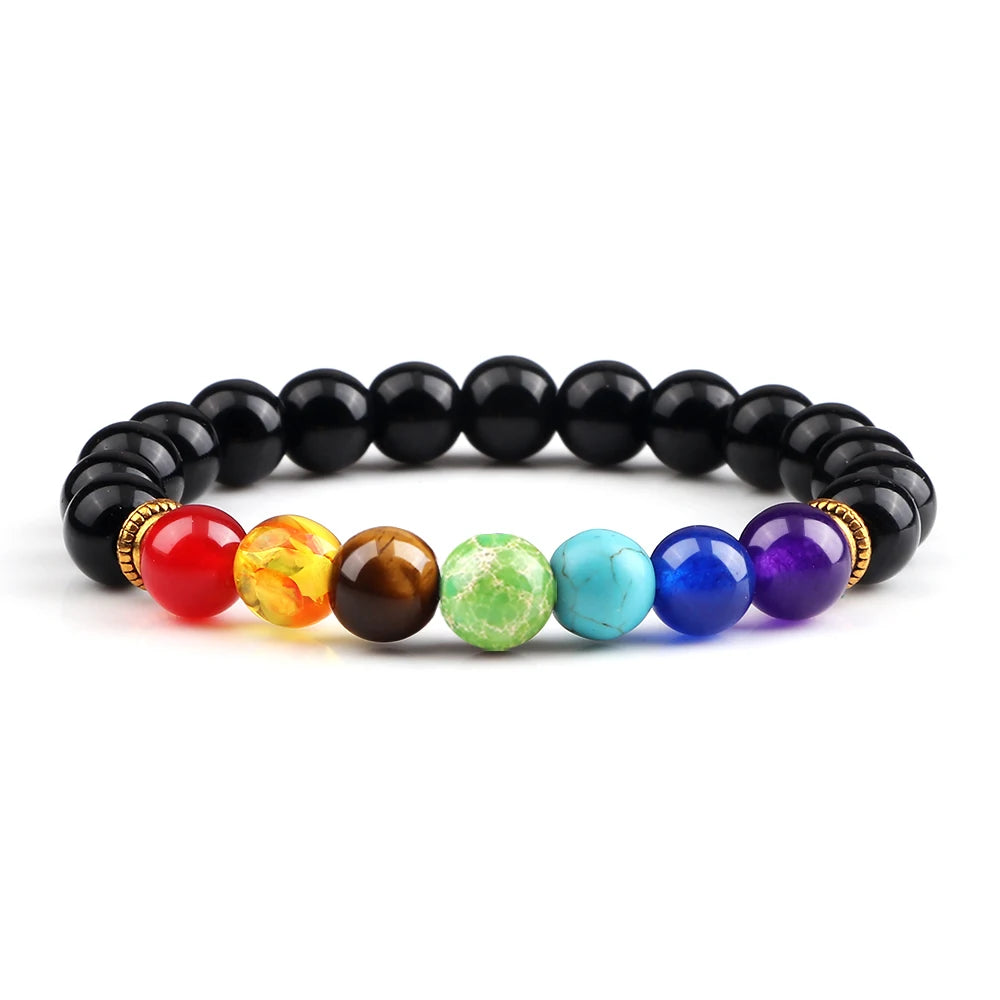 Onyx Chakra Bracelet