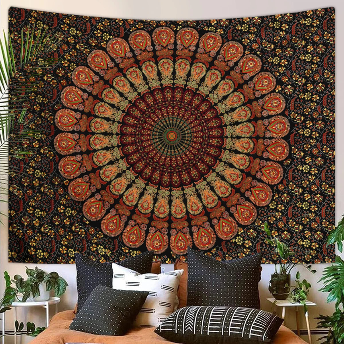Mandala Flow Tapestry