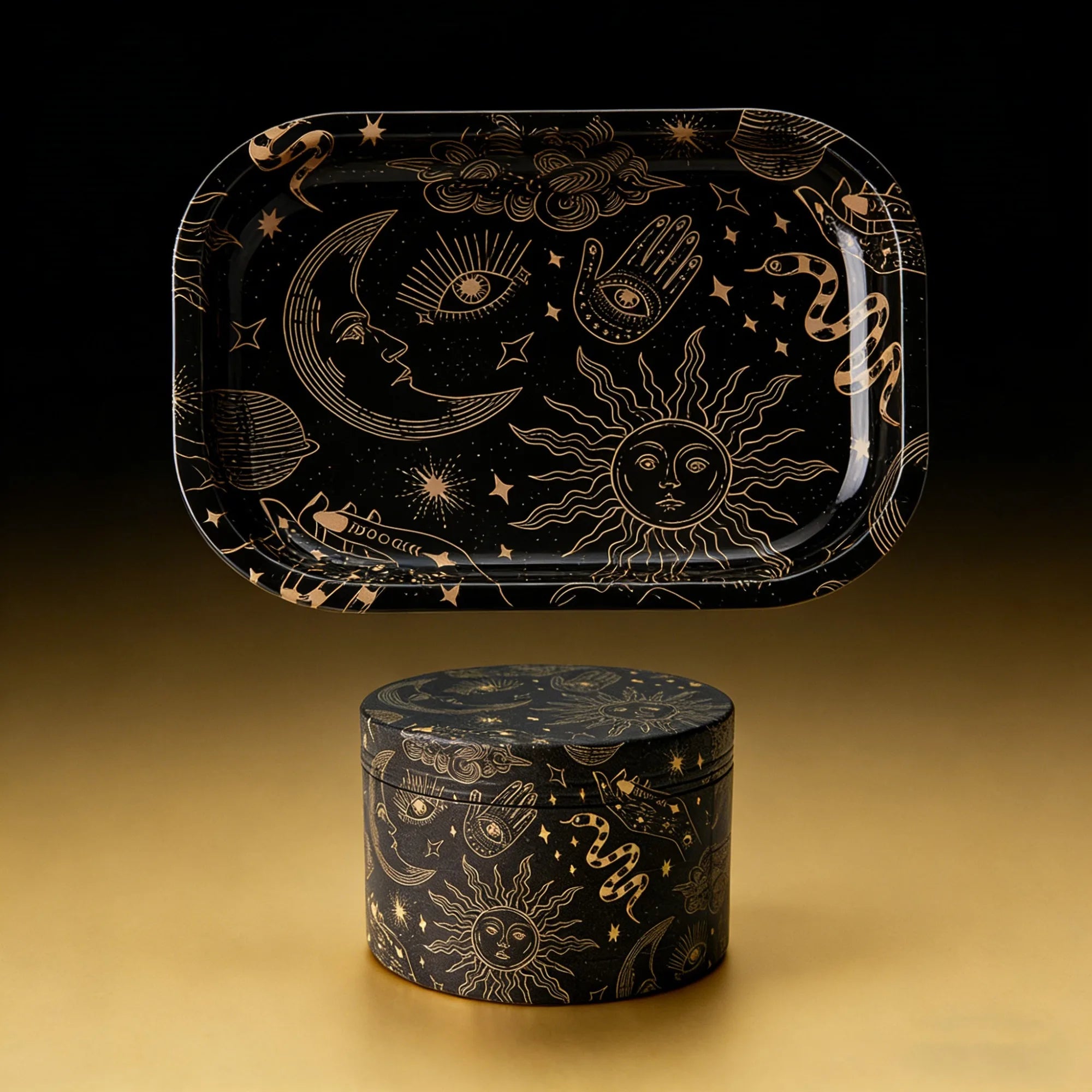 Sun & Moon Rolling Tray Full Set