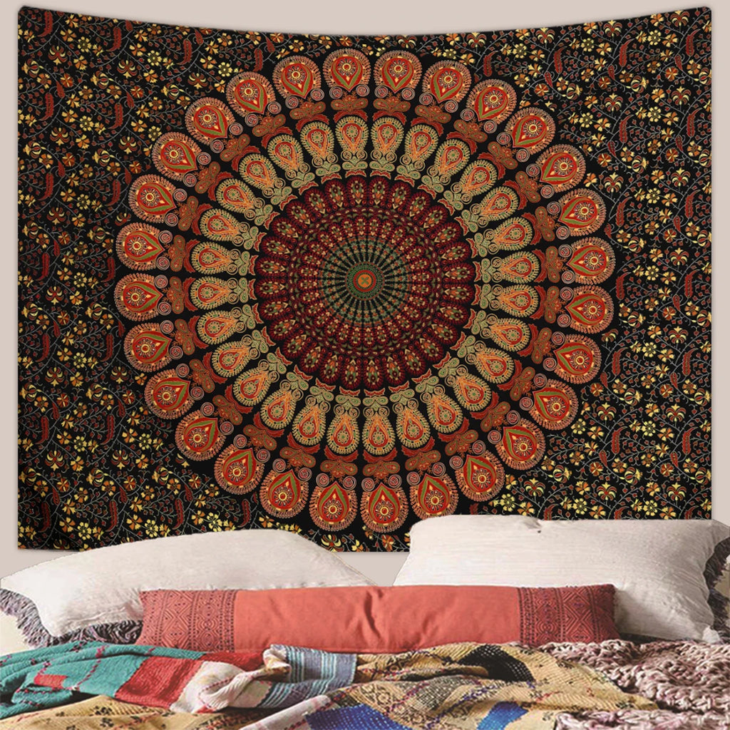 Mandala Flow Tapestry