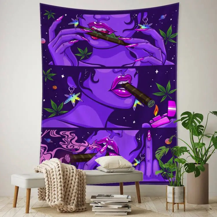 Mystic Girl Tapestry