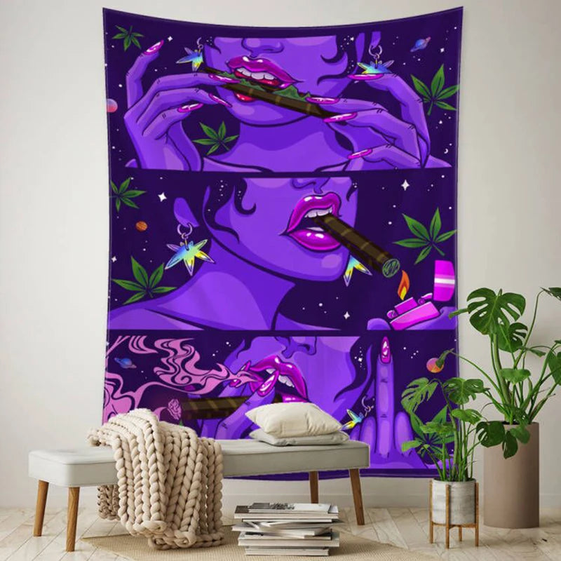 Mystic Girl Tapestry