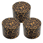 40/50mm Metal Herb Grinder Leopard Print Pepper Mill Salt Spice Crusher Mortar Tobacco Grass Raw Grinder Smoking Accessories