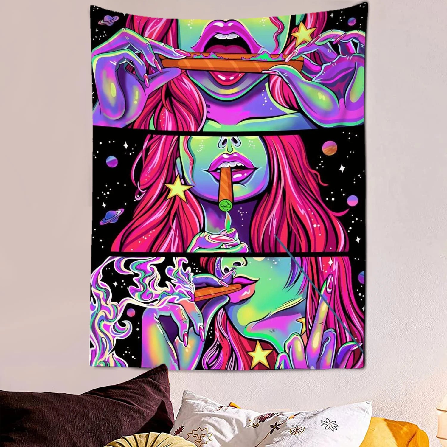 Mystic Girl Tapestry
