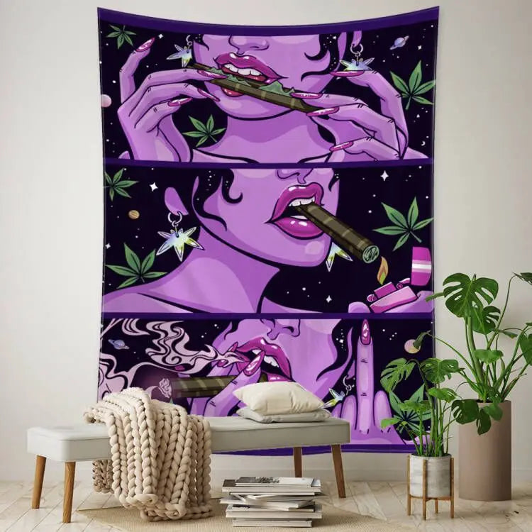 Mystic Girl Tapestry