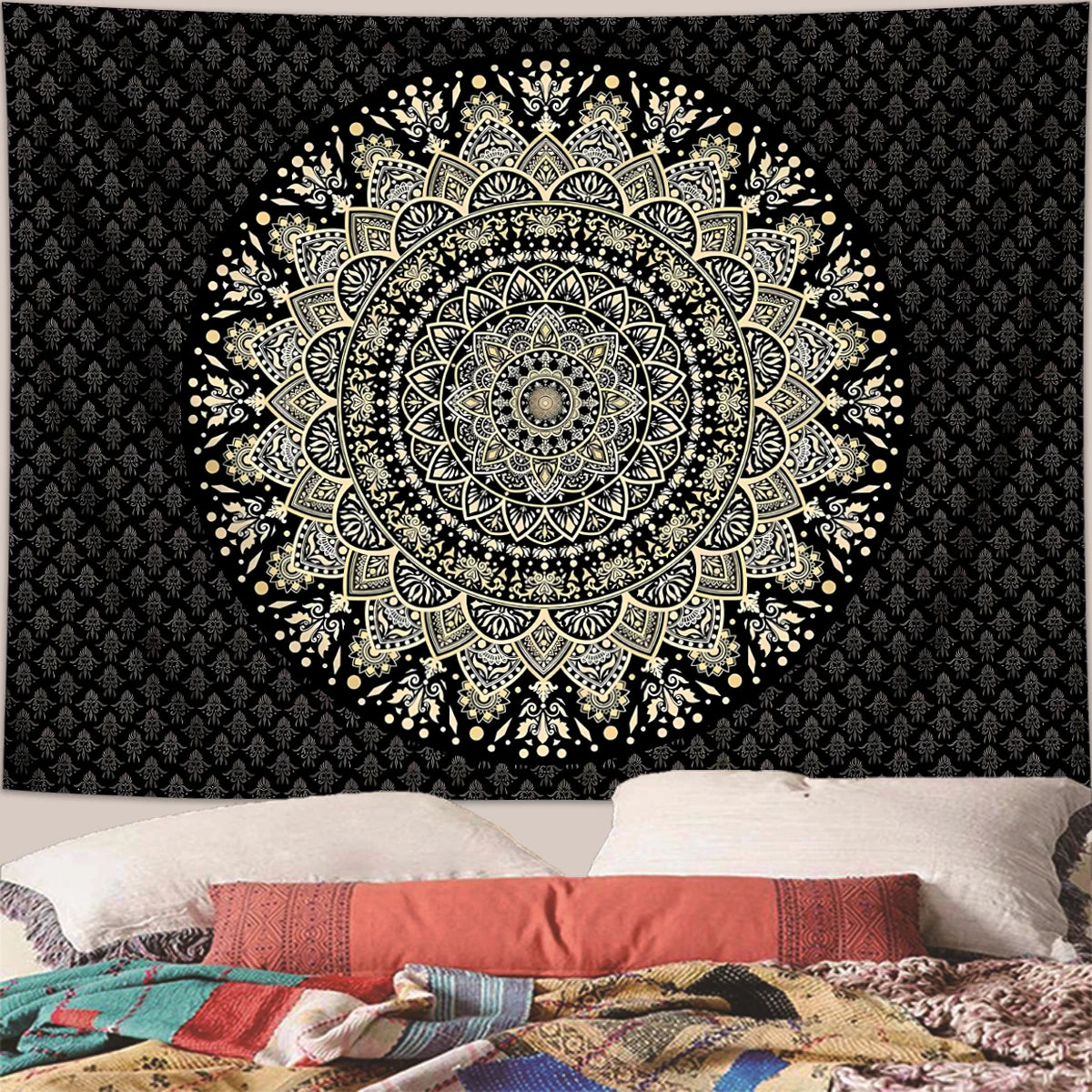Mandala Flow Tapestry