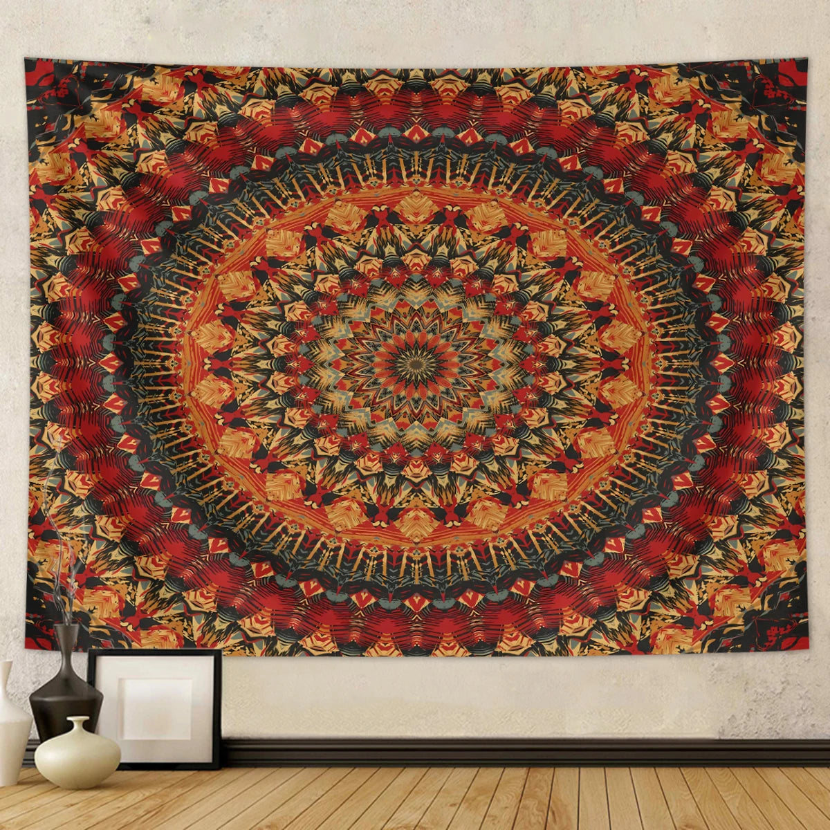Mandala Flow Tapestry