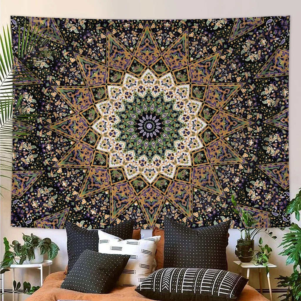Mandala Flow Tapestry