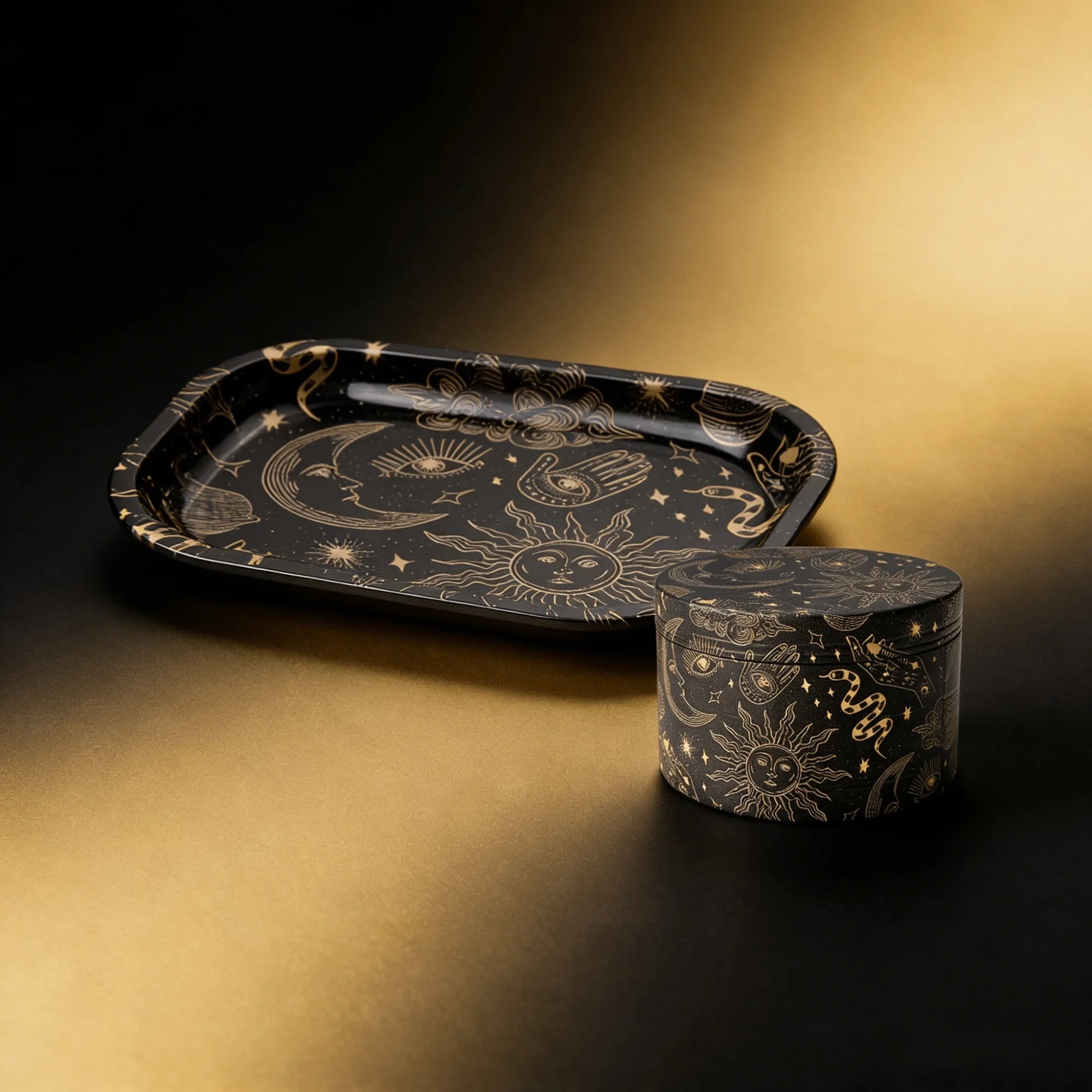 Sun & Moon Rolling Tray Full Set
