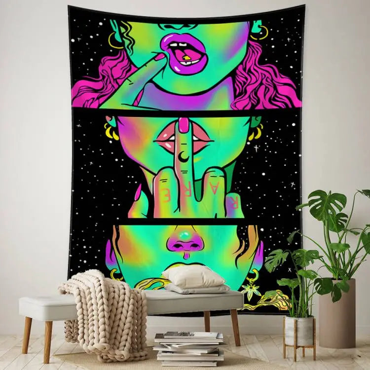 Mystic Girl Tapestry