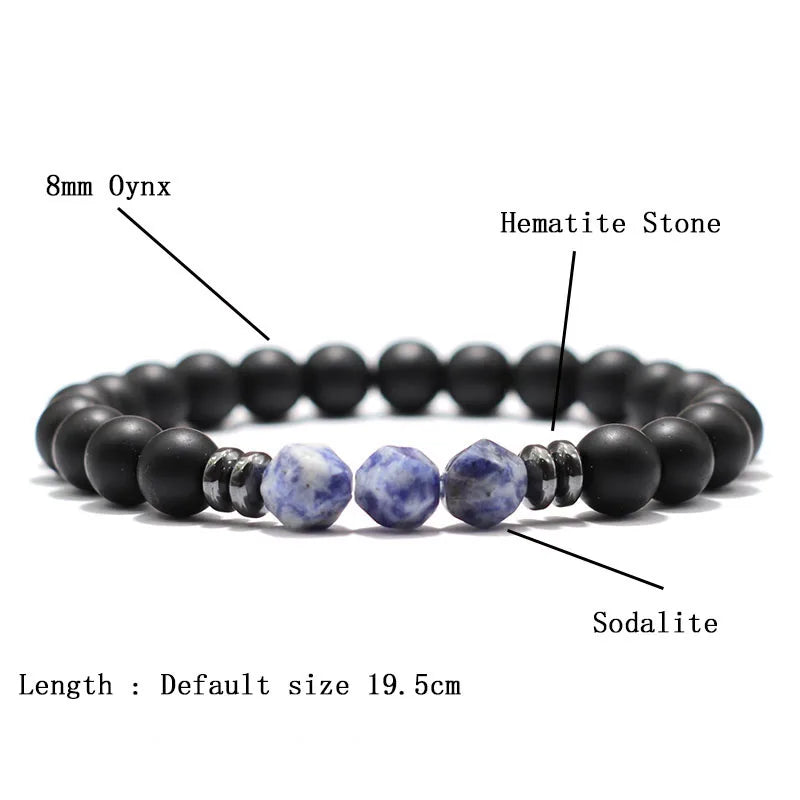 Tiger Eyes Black Stone Bracelet