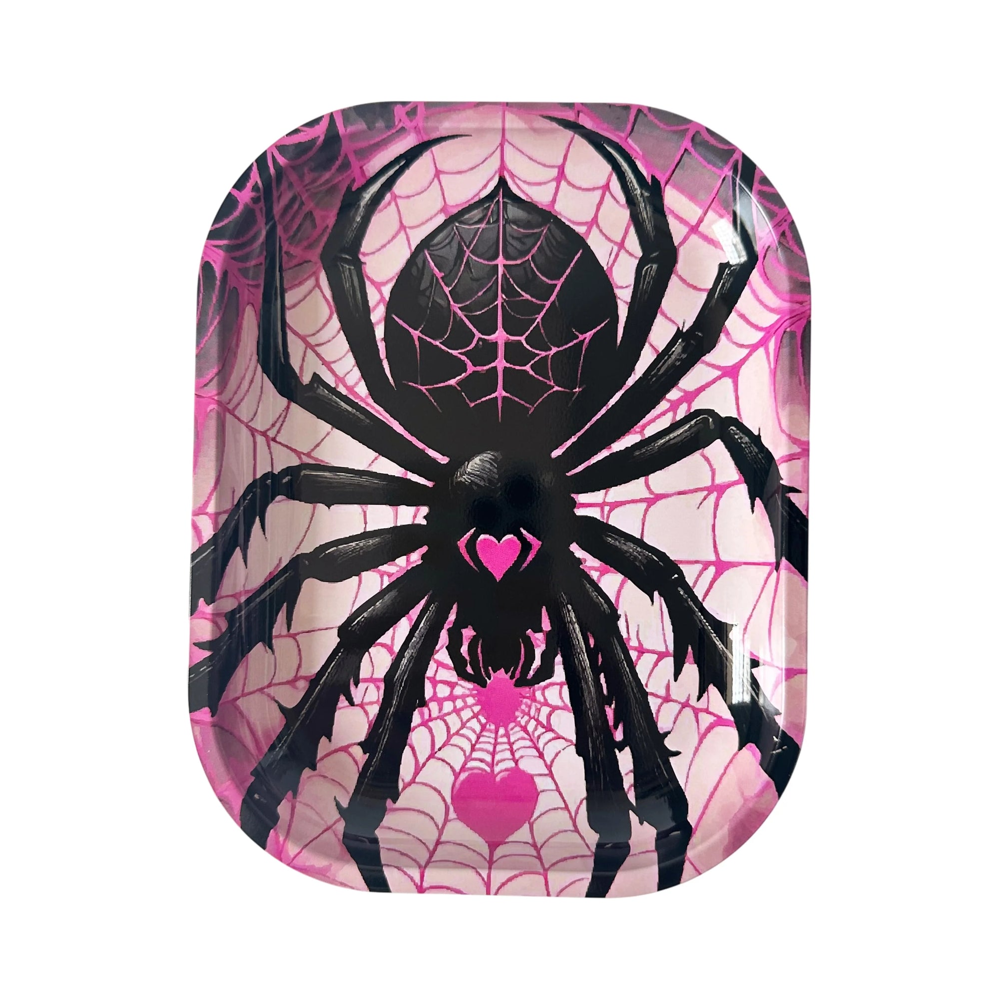 Pink Spider Tray