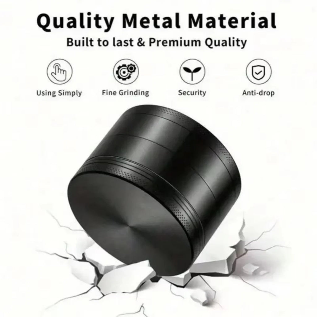 40/50mm Metal Herb Grinder Leopard Print Pepper Mill Salt Spice Crusher Mortar Tobacco Grass Raw Grinder Smoking Accessories