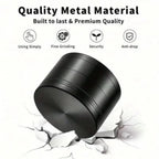 40/50mm Metal Herb Grinder Leopard Print Pepper Mill Salt Spice Crusher Mortar Tobacco Grass Raw Grinder Smoking Accessories